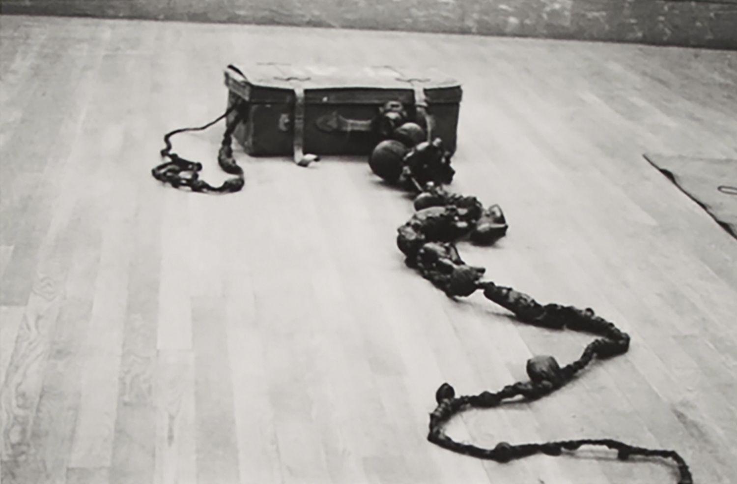 Jiro Takamatsu, On Anti-Reality in Relation to a Trunk, 1962