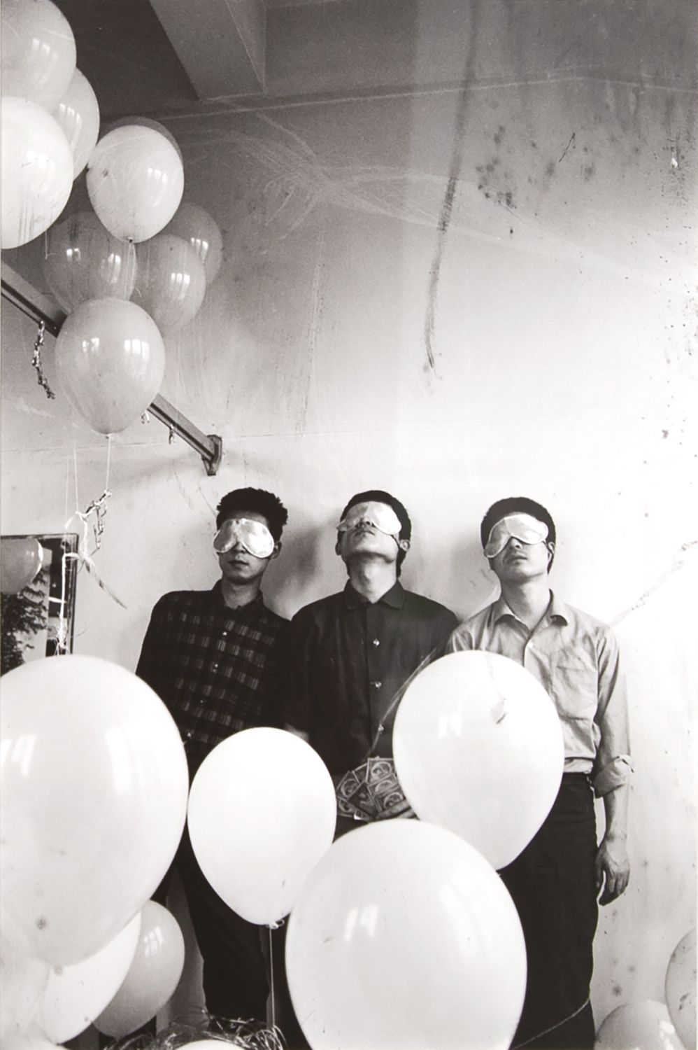 Jiro Takamatsu, An official group portrait of Hi-Red Center members, 1963