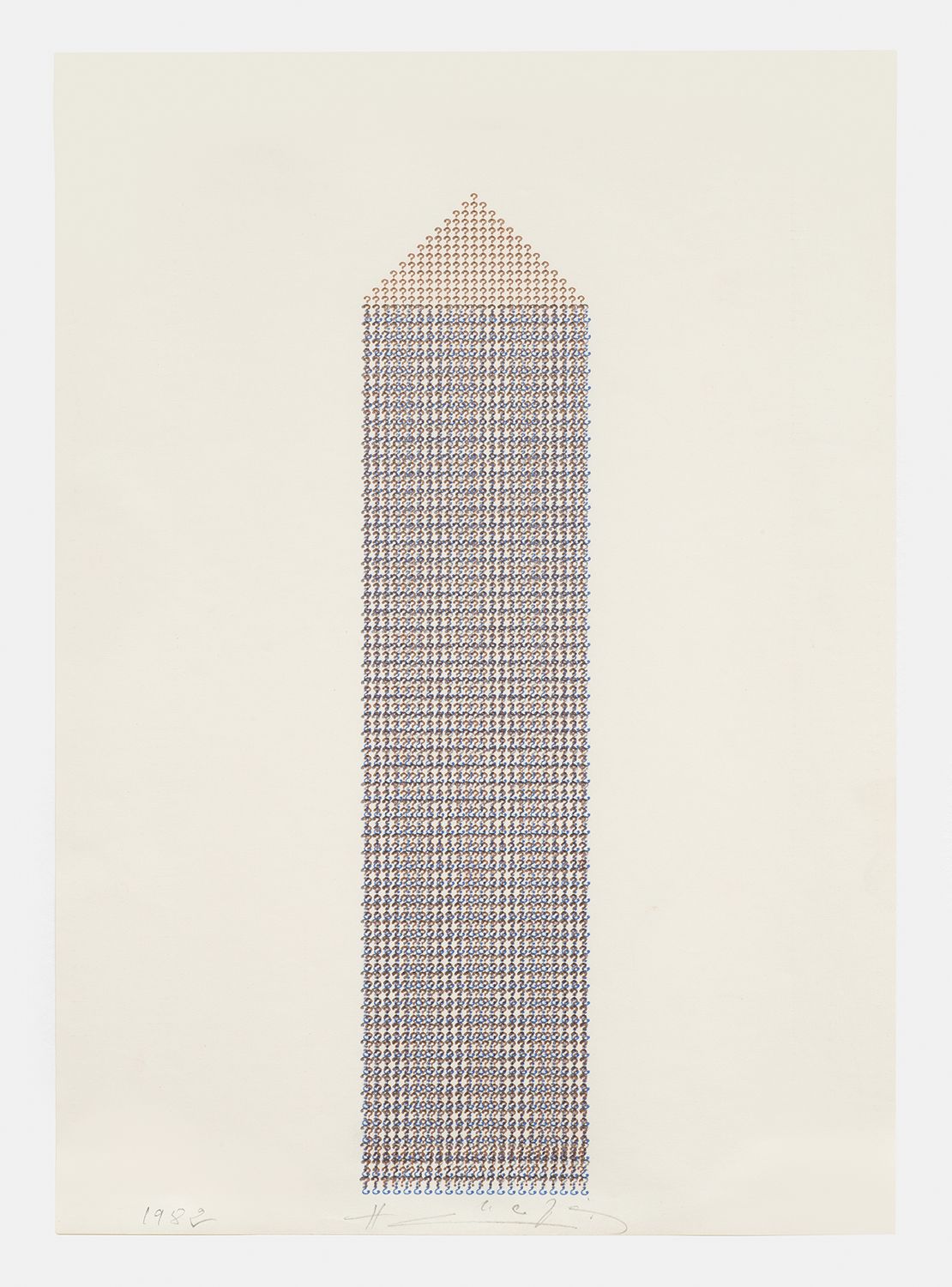 Henri Chopin, Question Mark, 1982