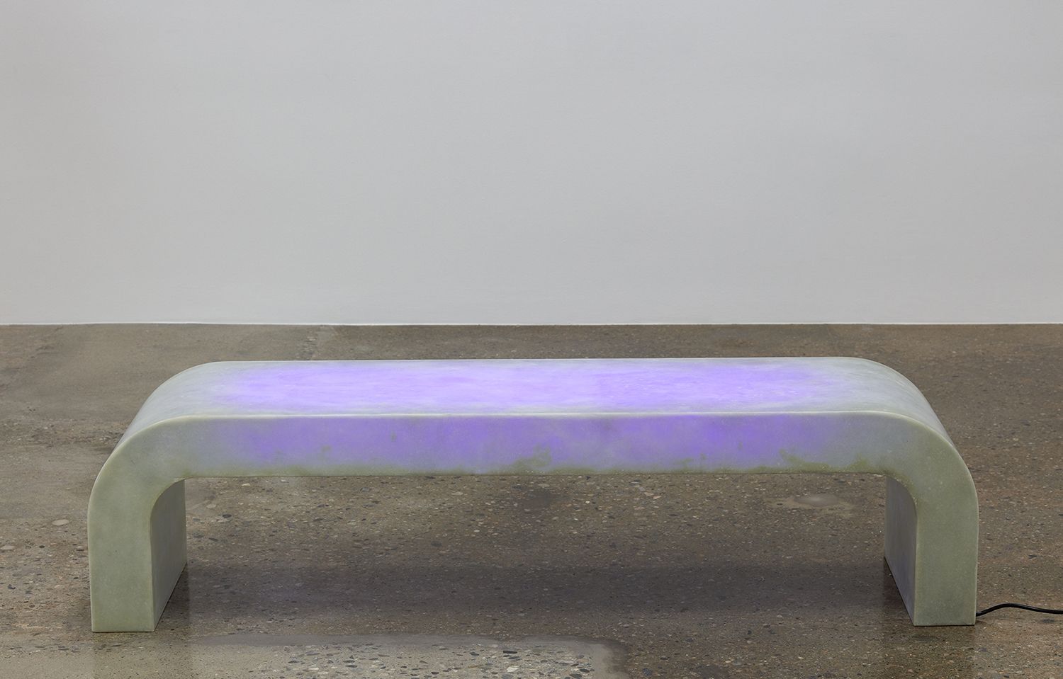 Rosha Yaghmai Courtyard, Fiberglass Bench, 2017