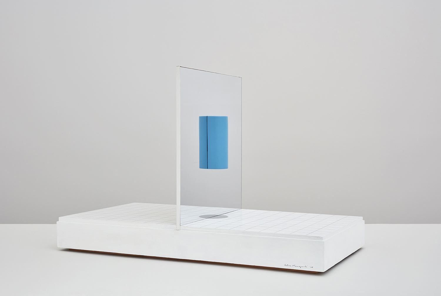 Tatsuo Kawaguchi Cube and Cylinder, 1967