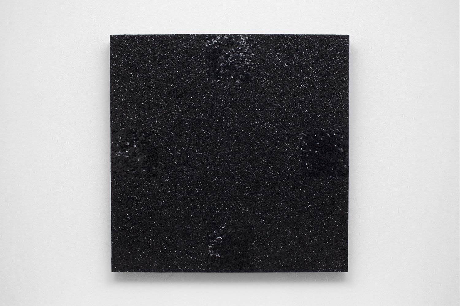 Mary Corse Untitled (Black Light Painting, Glitter Series), 1976