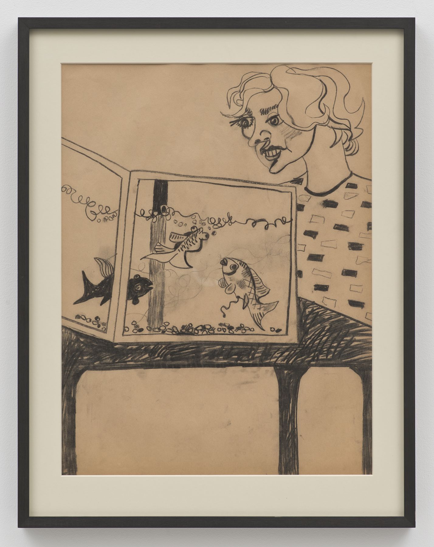 John Tweddle, Woman and Aquarium