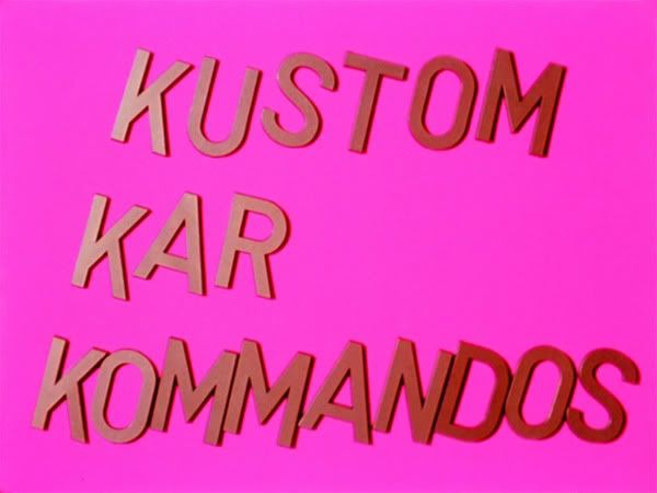 Kenneth Anger, Kustom Kar Kommandos, 1965