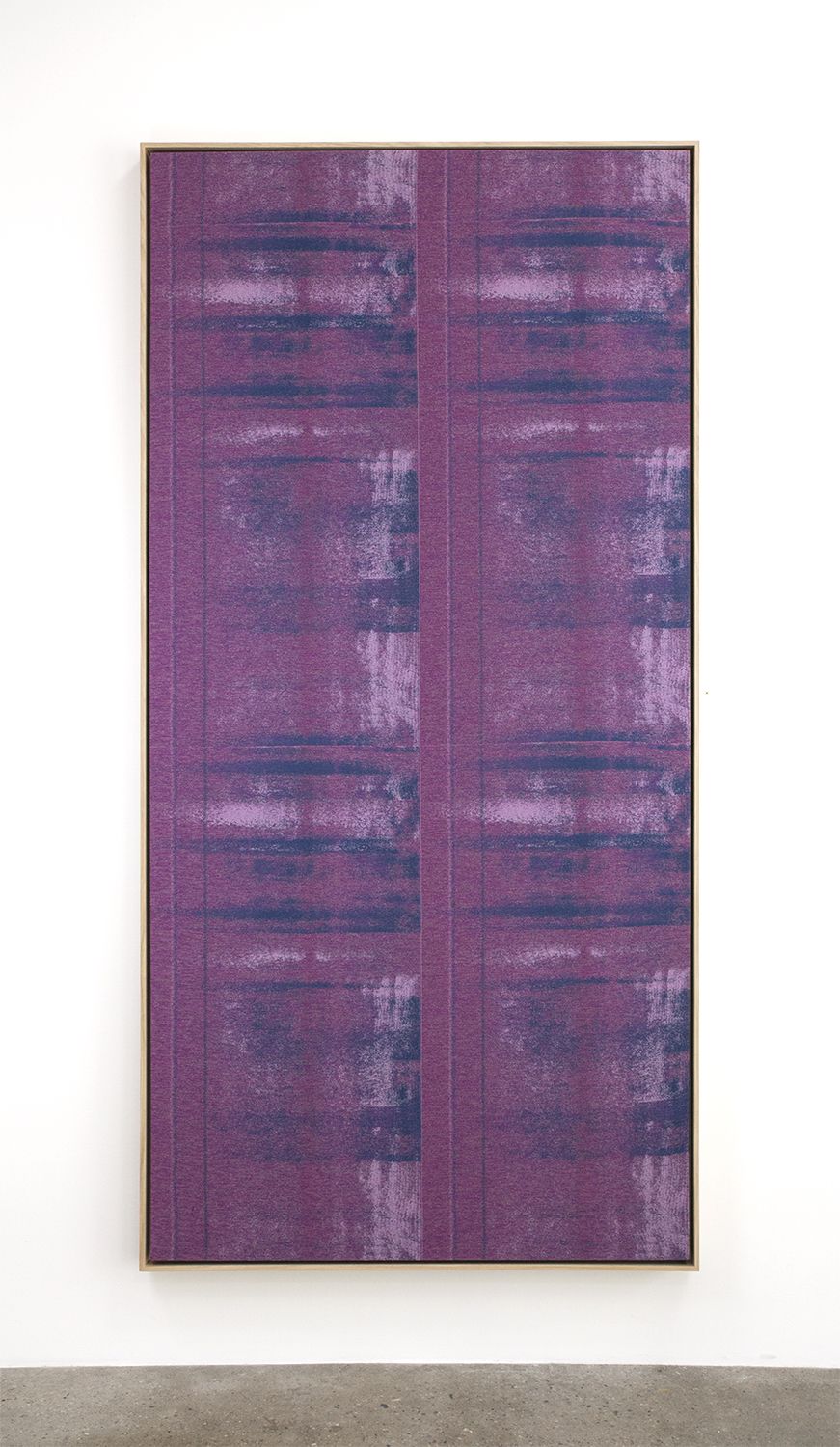 Mika Tajima, Negative Entropy (Joy Alaoui, Magenta, Hex), 2015