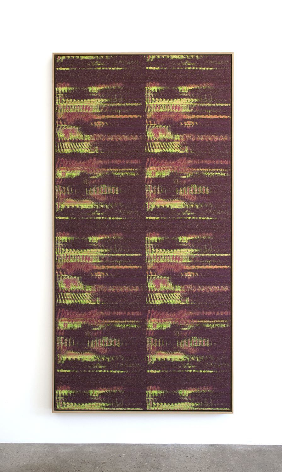 Mika Tajima, Negative Entropy (Kazue Kobata, Purple, Hex), 2015
