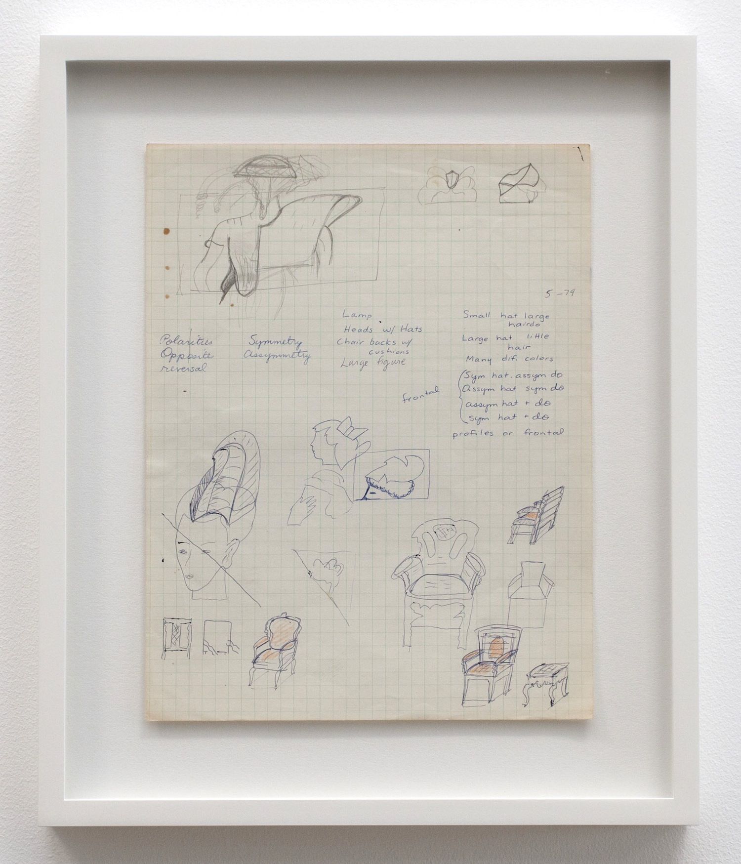 Christina Ramberg, Untitled (polarities), N.D.