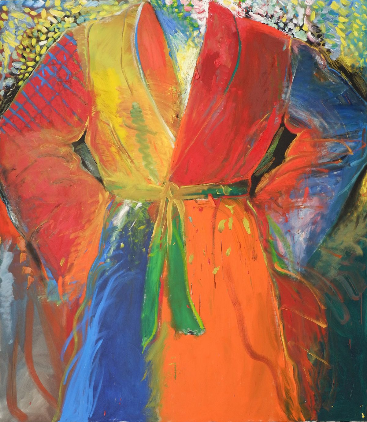 Blessing the Paint, 1986, Oil on canvas