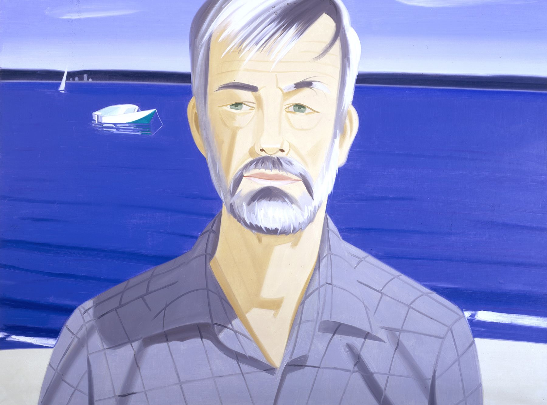 Alex Katz Rudy 1980 Oil on canvas