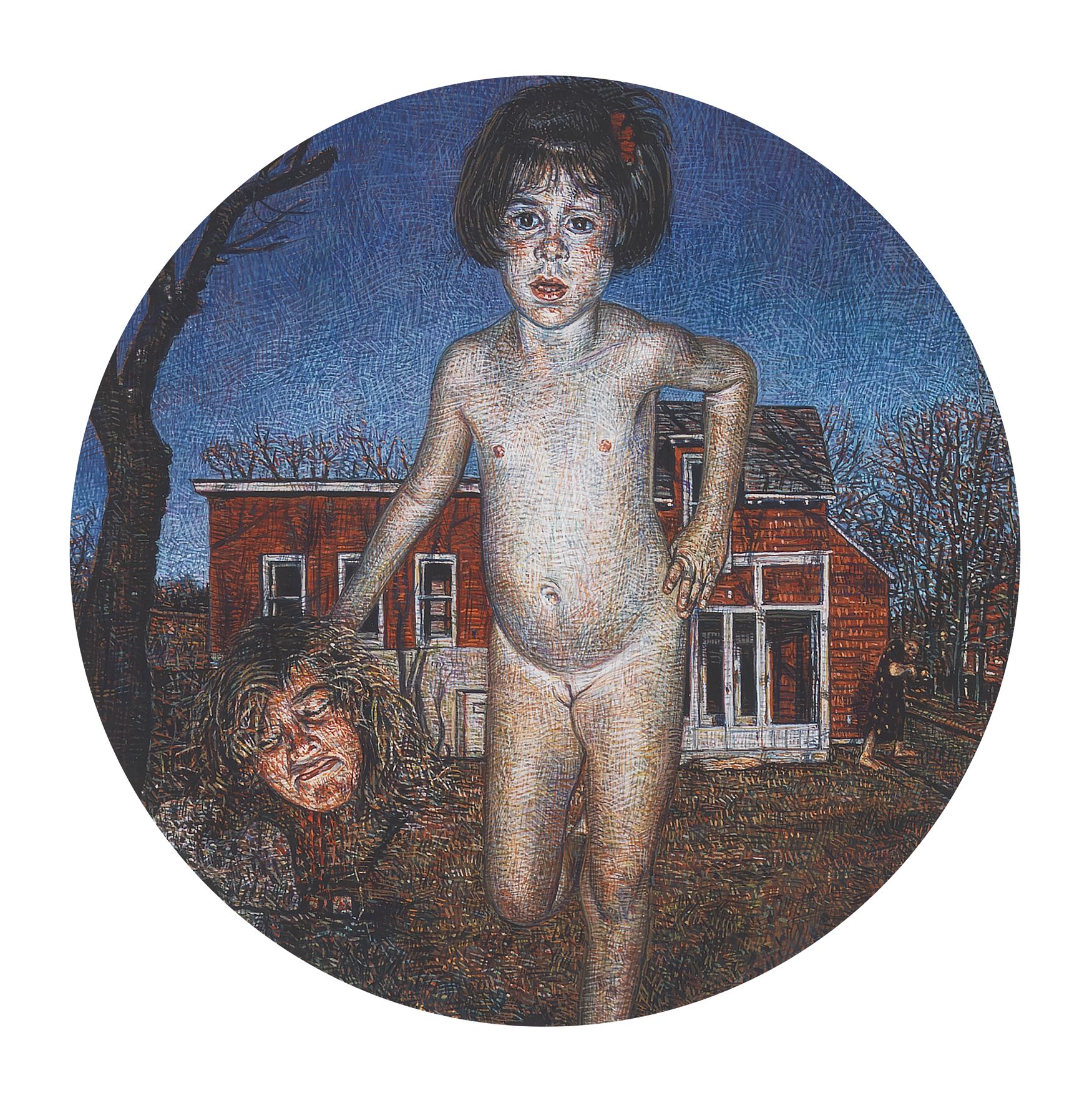 Mark Greenwold, Circle #3 (Anya), 1994