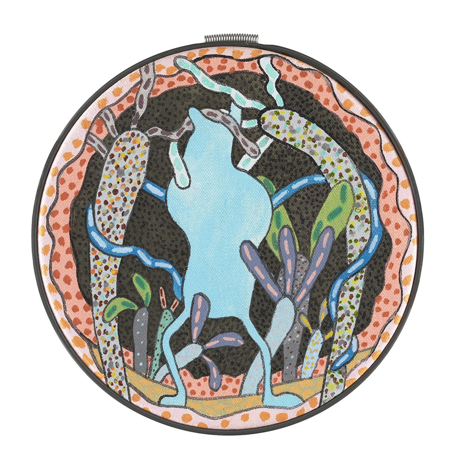 Bearly Blue, 1972, Acrylic on canvas