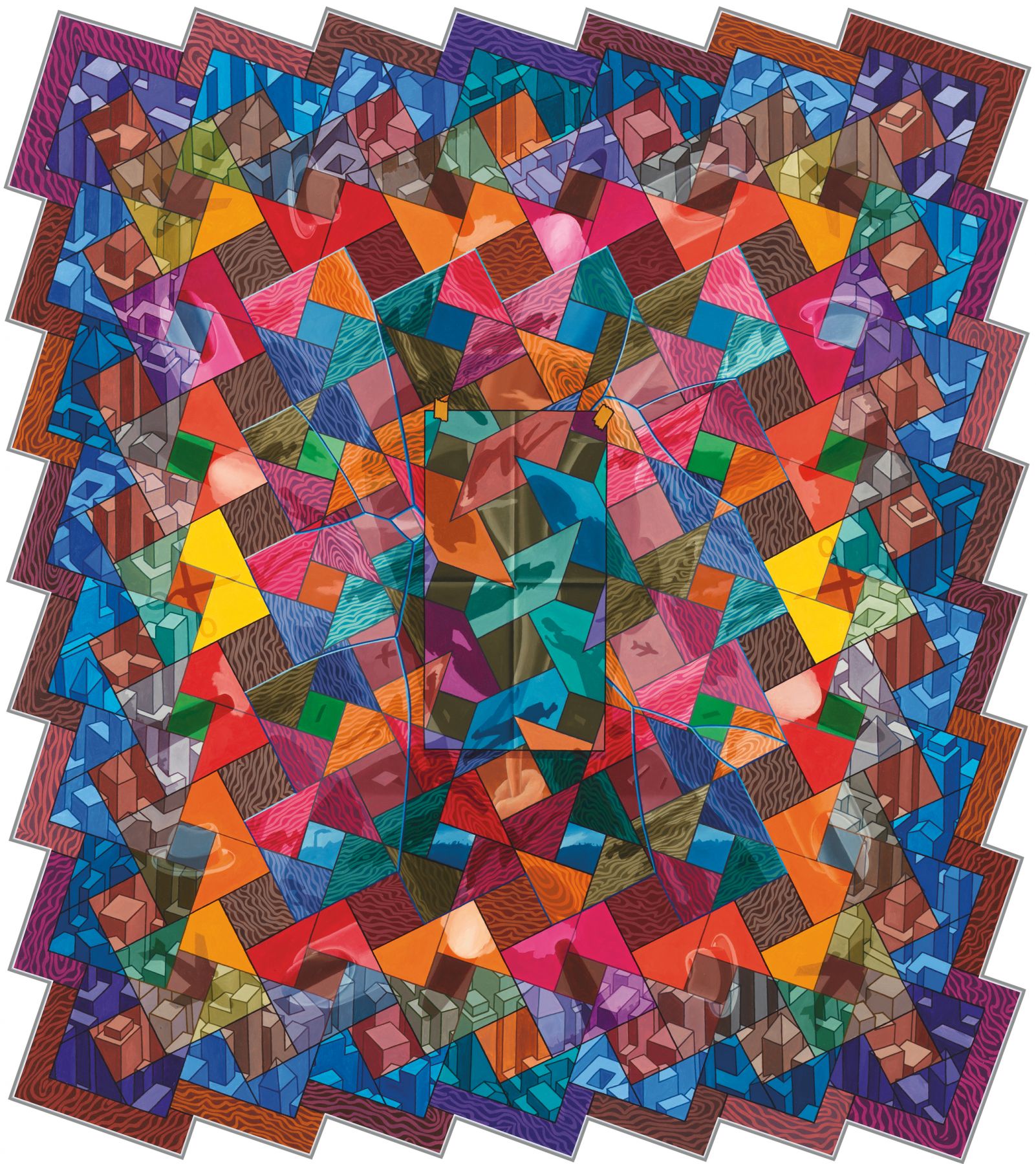 Willful Representation, 2011, Oil on canvas over wood