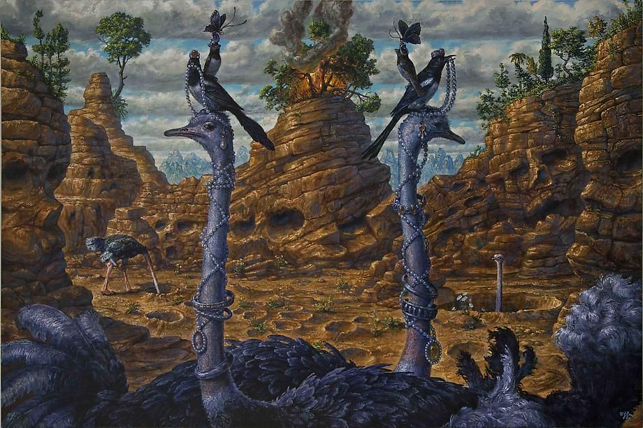 Thomas Woodruff Exhibitions Mark Moore Fine Art