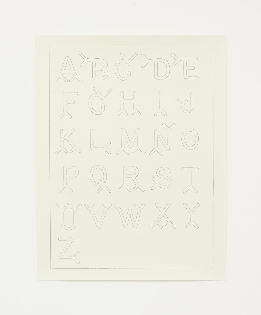 Forked Alphabet, 2016