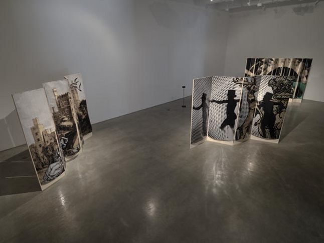 T. J. Wilcox, 2010, installation view. Metro Pictures, New York