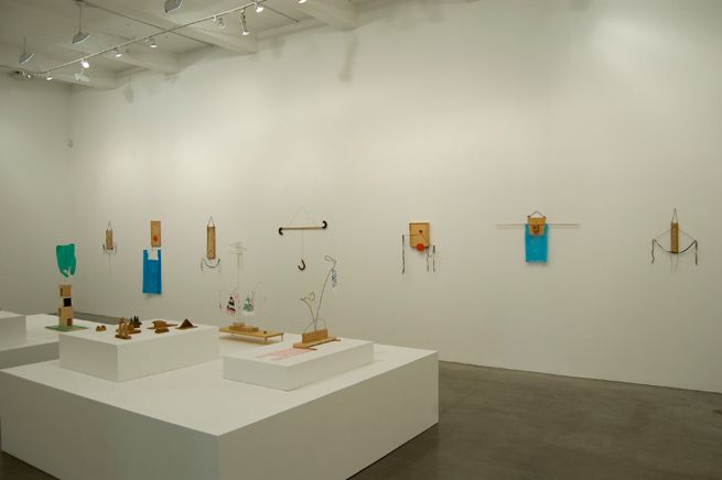 B. Wurtz: Works 1970â2011, installation view. Metro Pictures, New York.