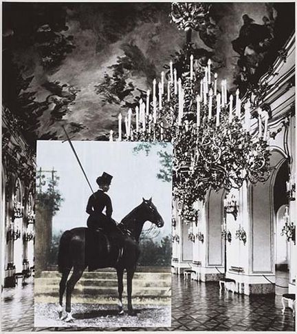 Tragedy (Sissi at the Great Gallery), 2007. Archival inkjet print on watercolor paper