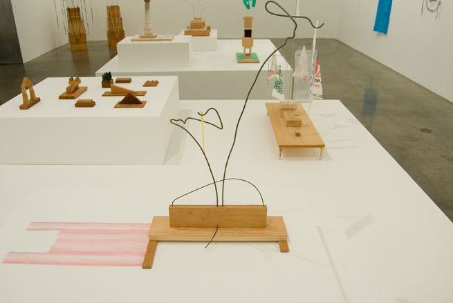 B. Wurtz: Works 1970â2011, installation view. Metro Pictures, New York.