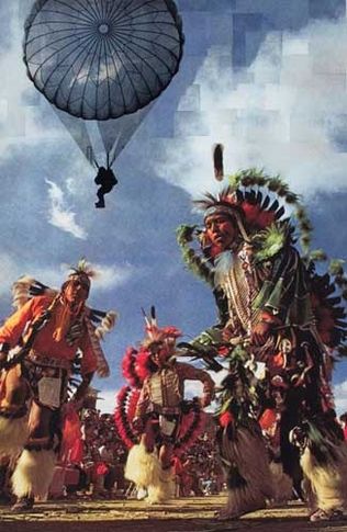 Apparition (Indian Dancers IV), 2007. Archival inkjet print on watercolor paper