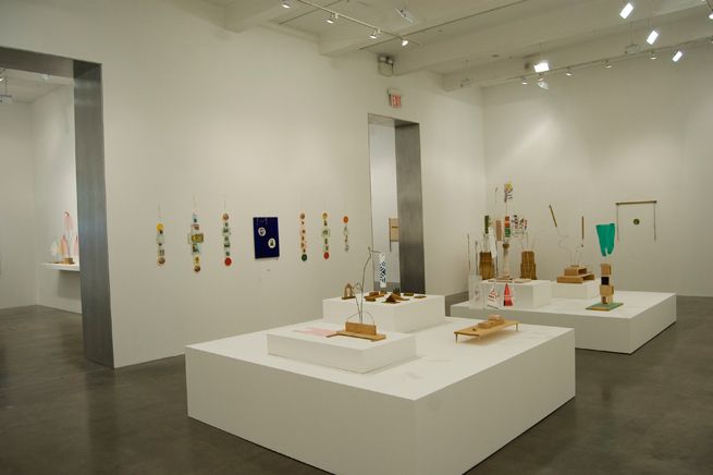 B. Wurtz: Works 1970â2011, installation view. Metro Pictures, New York.