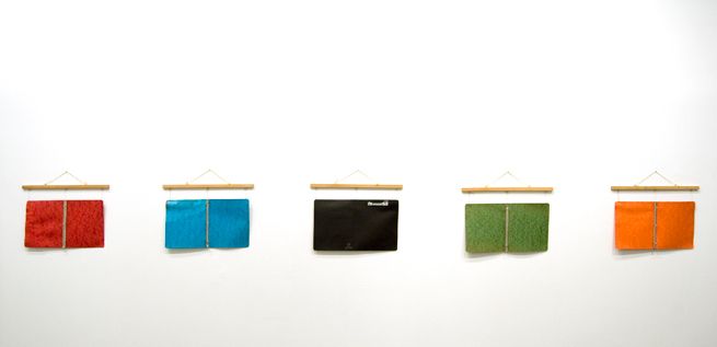 B. Wurtz: Works 1970â2011, installation view. Metro Pictures, New York.