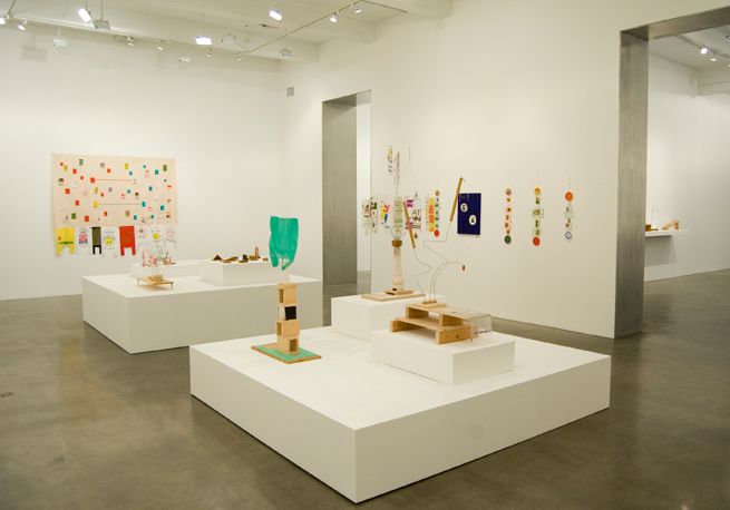 B. Wurtz: Works 1970â2011, installation view. Metro Pictures, New York.