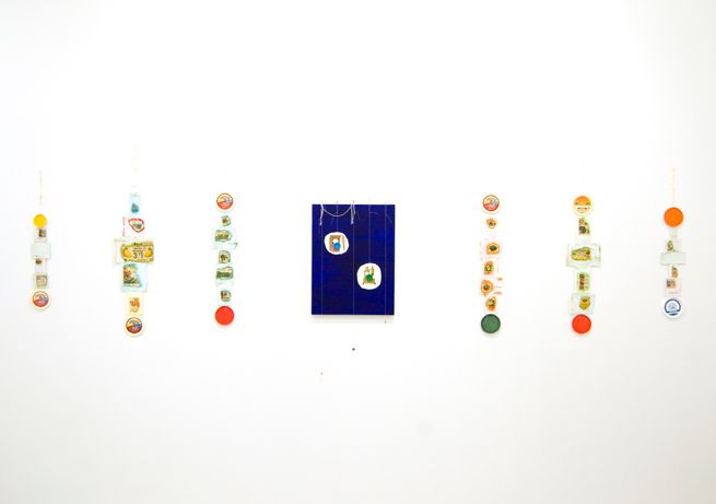 B. Wurtz: Works 1970â2011, installation view. Metro Pictures, New York.