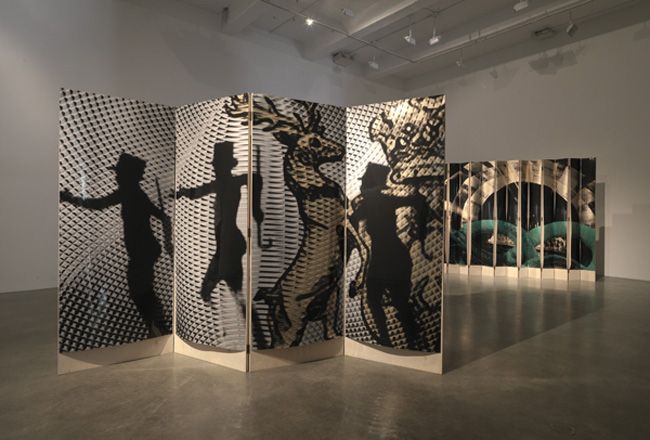 T. J. Wilcox, 2010, installation view. Metro Pictures, New York