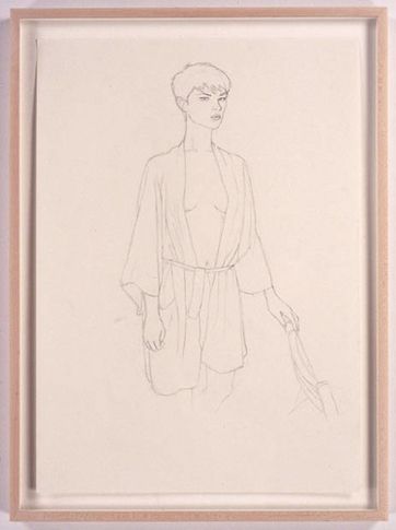 Rowan, 2005. Pencil drawing on paper, 23.4 x 16.5 inches (59.4 x 41.9 cm). MP D-2