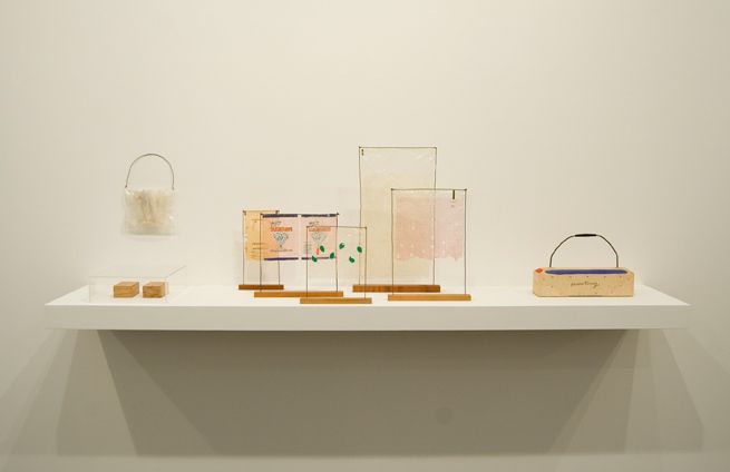 B. Wurtz: Works 1970â2011, installation view. Metro Pictures, New York.
