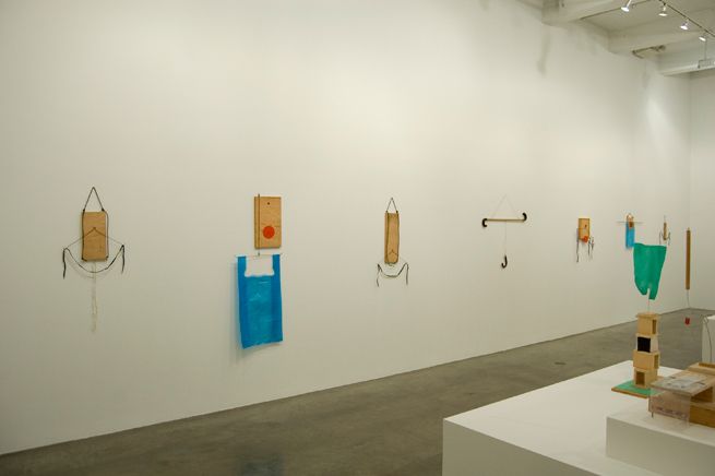 B. Wurtz: Works 1970â2011, installation view. Metro Pictures, New York.