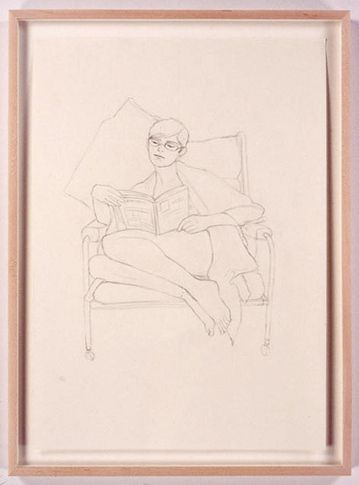 Magda, 2005. Pencil drawing on paper, 23.4 x 16.5 inches (59.4 x 41.9 cm). MP D-1