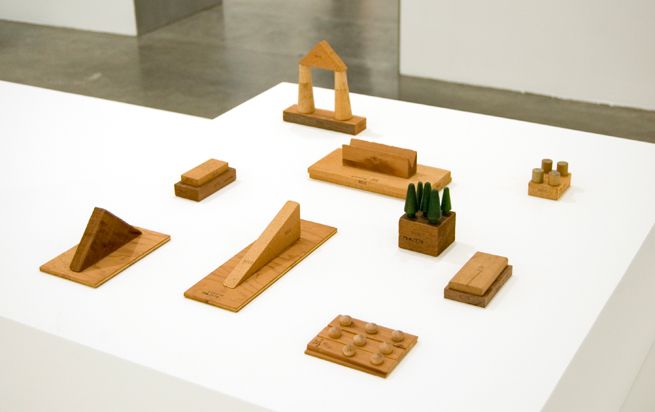 Relics, 1974. Wood, glue, various dimensions, installation variable. MP 5