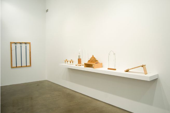 B. Wurtz: Works 1970â2011, installation view. Metro Pictures, New York.