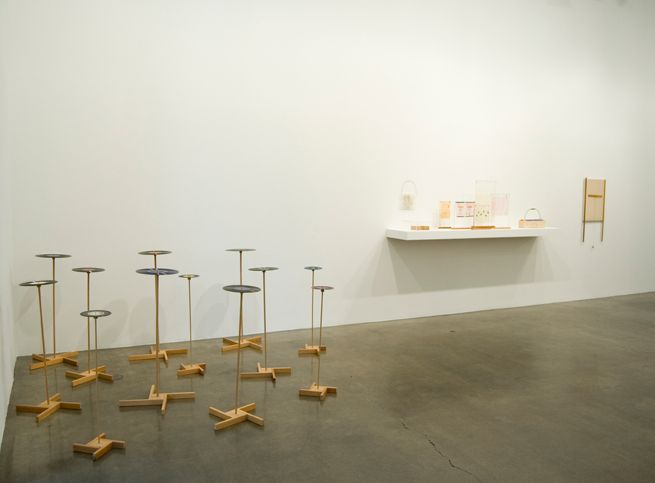 B. Wurtz: Works 1970â2011, installation view. Metro Pictures, New York.