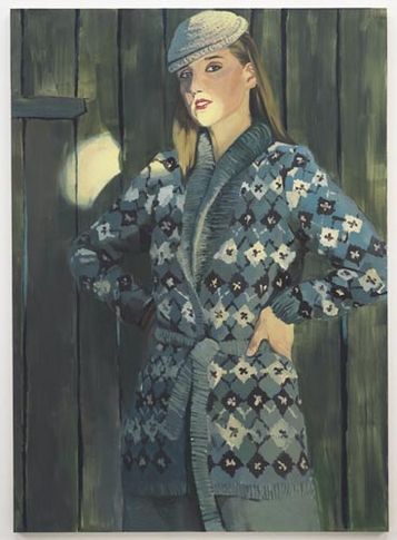 Jacket Oktawia, 2010. Oil on canvas, 76.77 x 55.12 inches (195 x 140 cm). MP 66