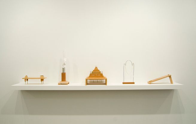 B. Wurtz: Works 1970â2011, installation view. Metro Pictures, New York.