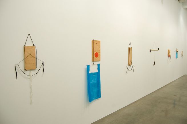 B. Wurtz: Works 1970â2011, installation view. Metro Pictures, New York.