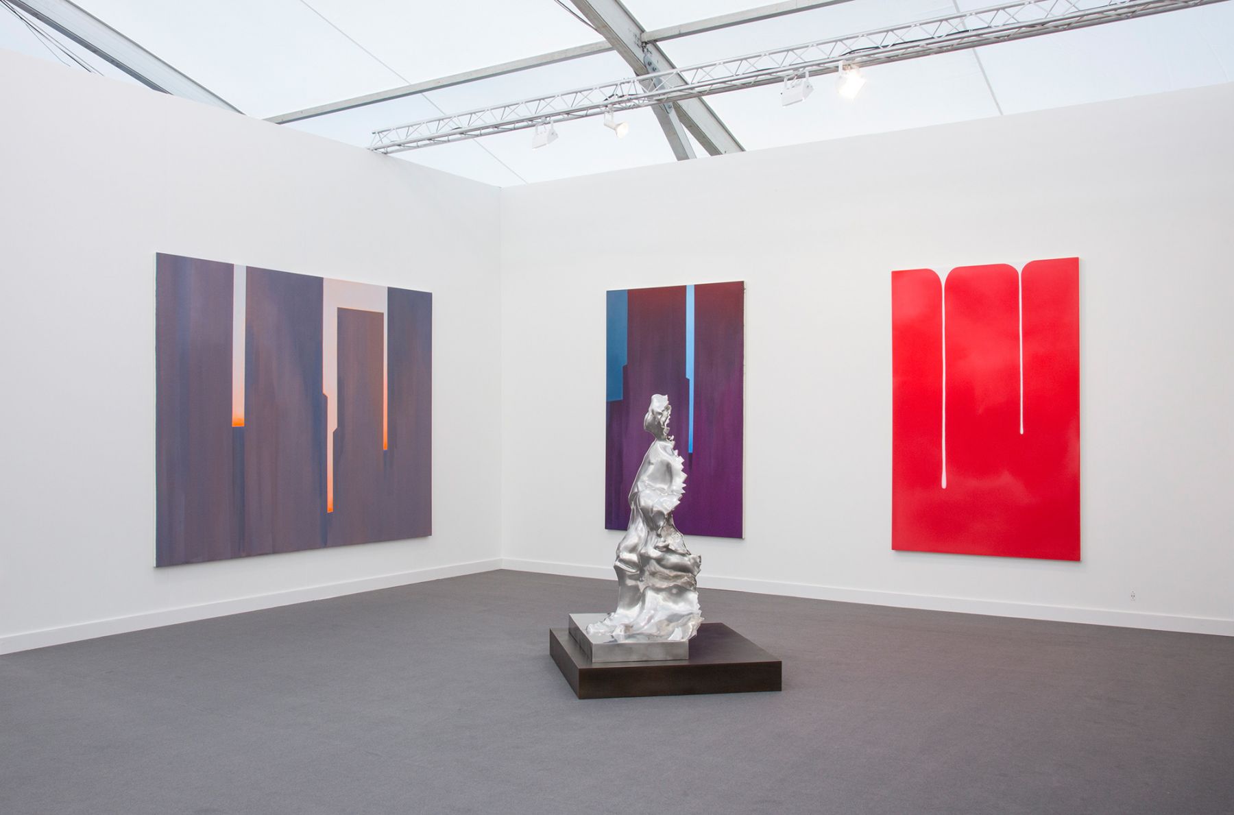 Installation view, Frieze NY, 2018