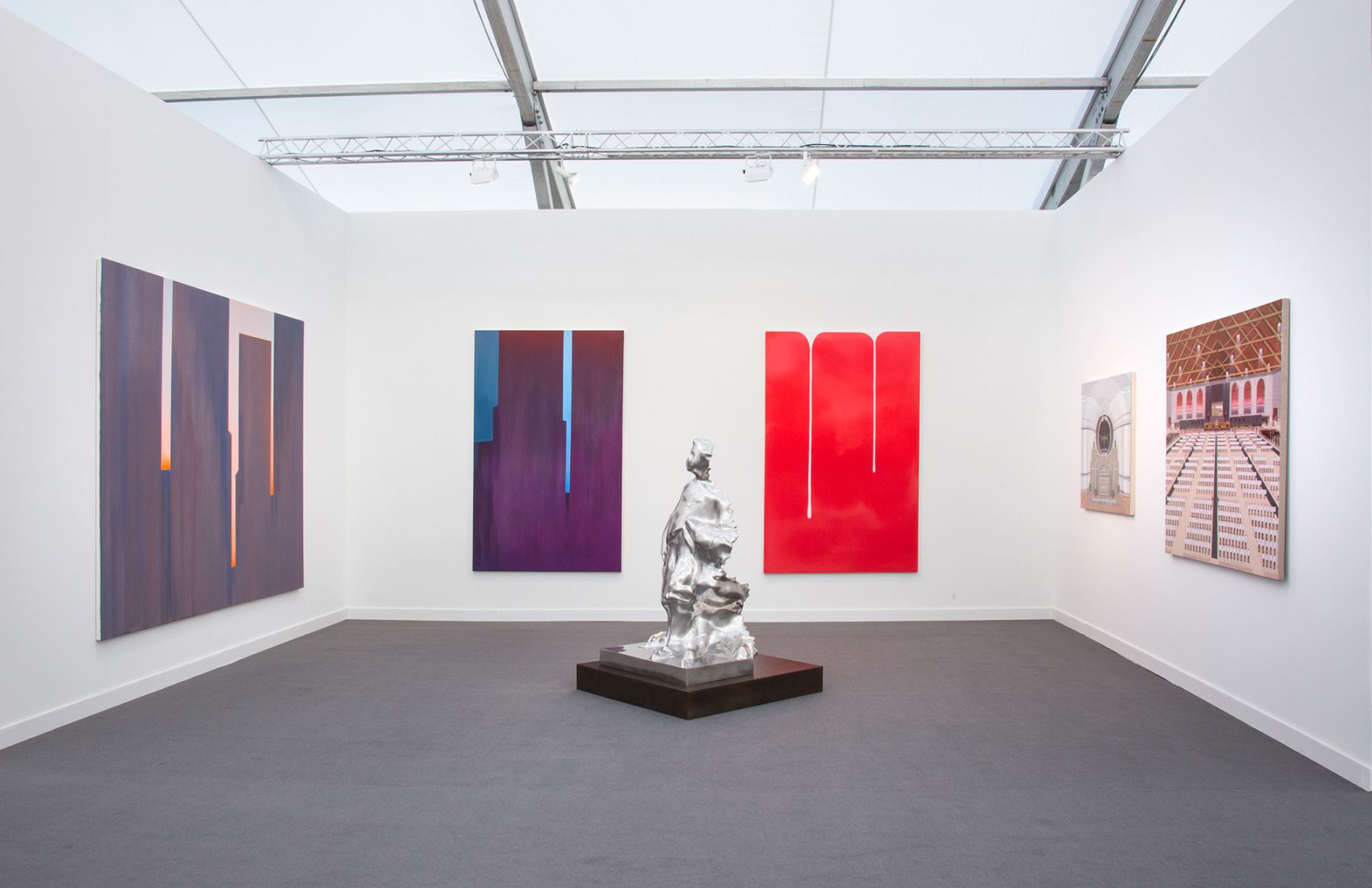 Installation view, Frieze NY, 2018