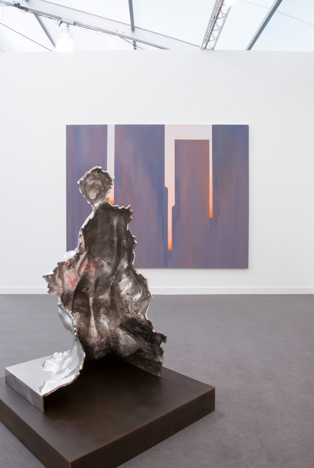 Installation view, Frieze NY, 2018