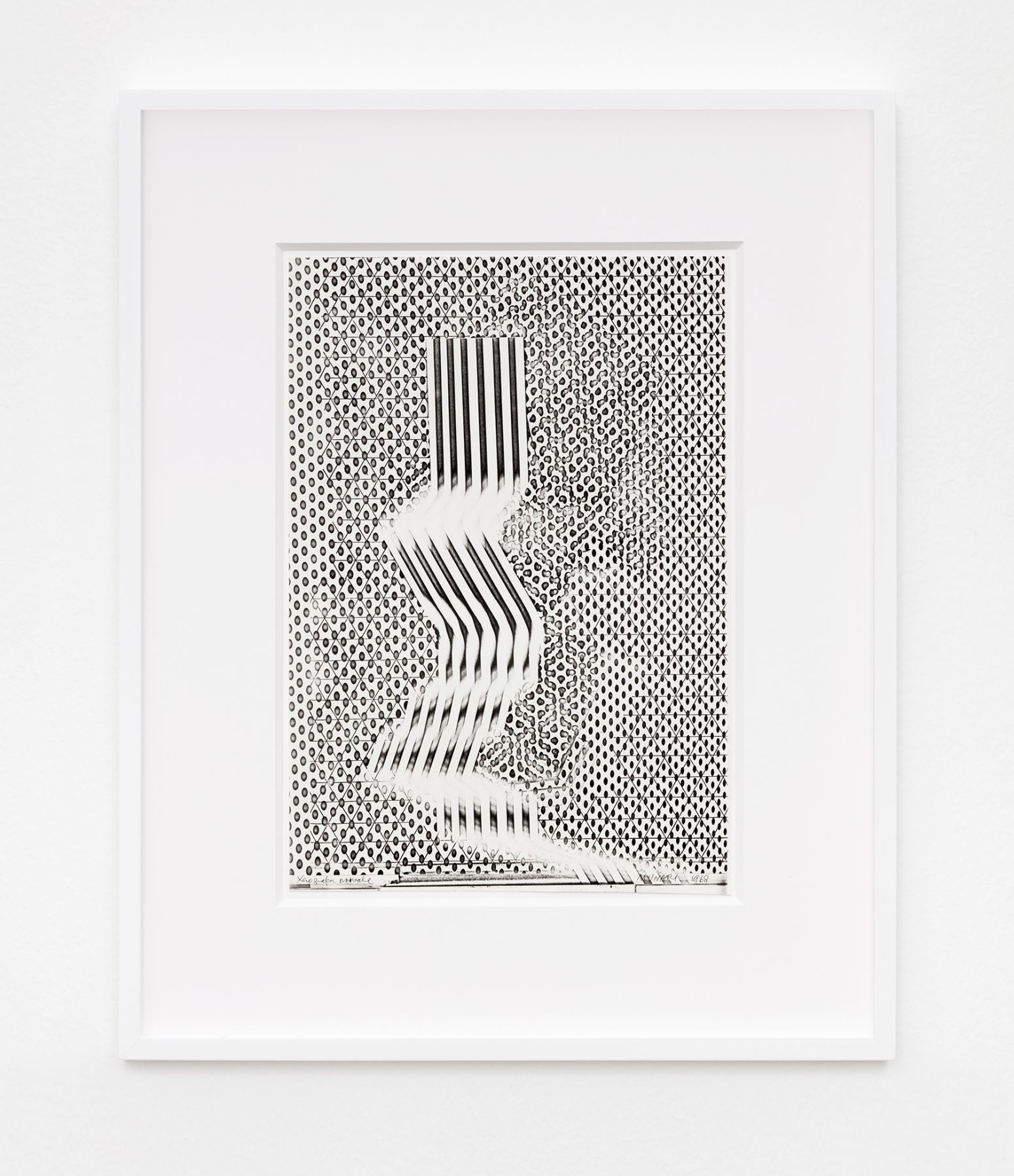 Bruno Munari Xerografia Originale, 1968