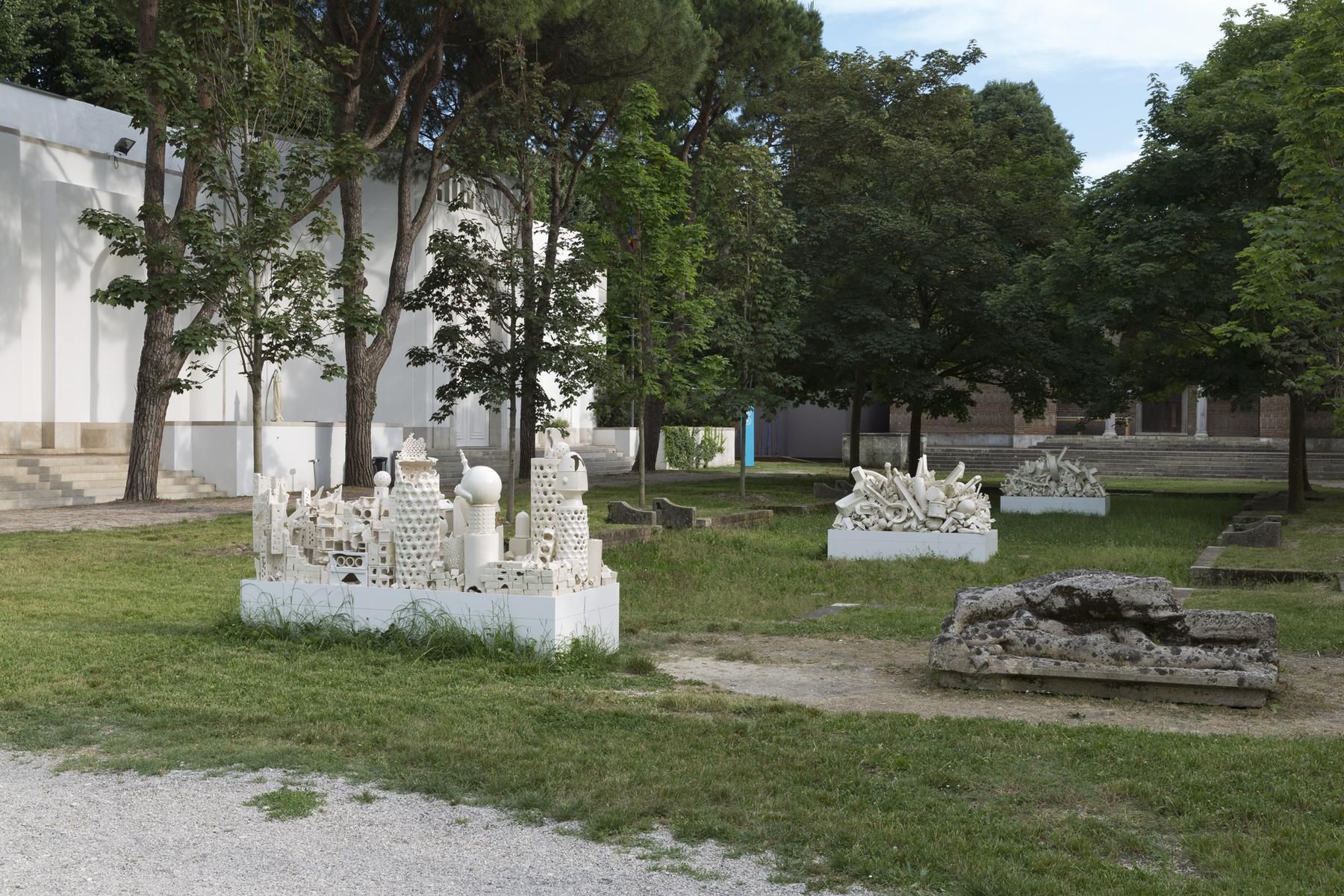 Installation view of All the Worldâs Futures