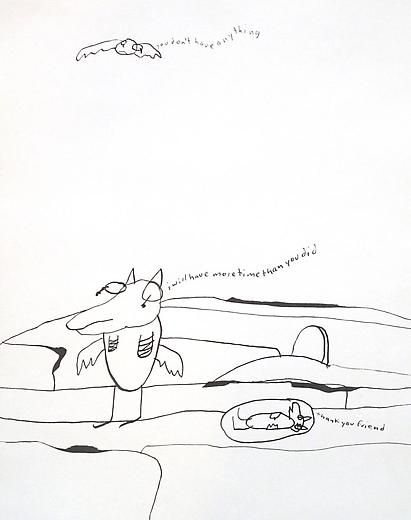 Untitled 2000 Ink on paper