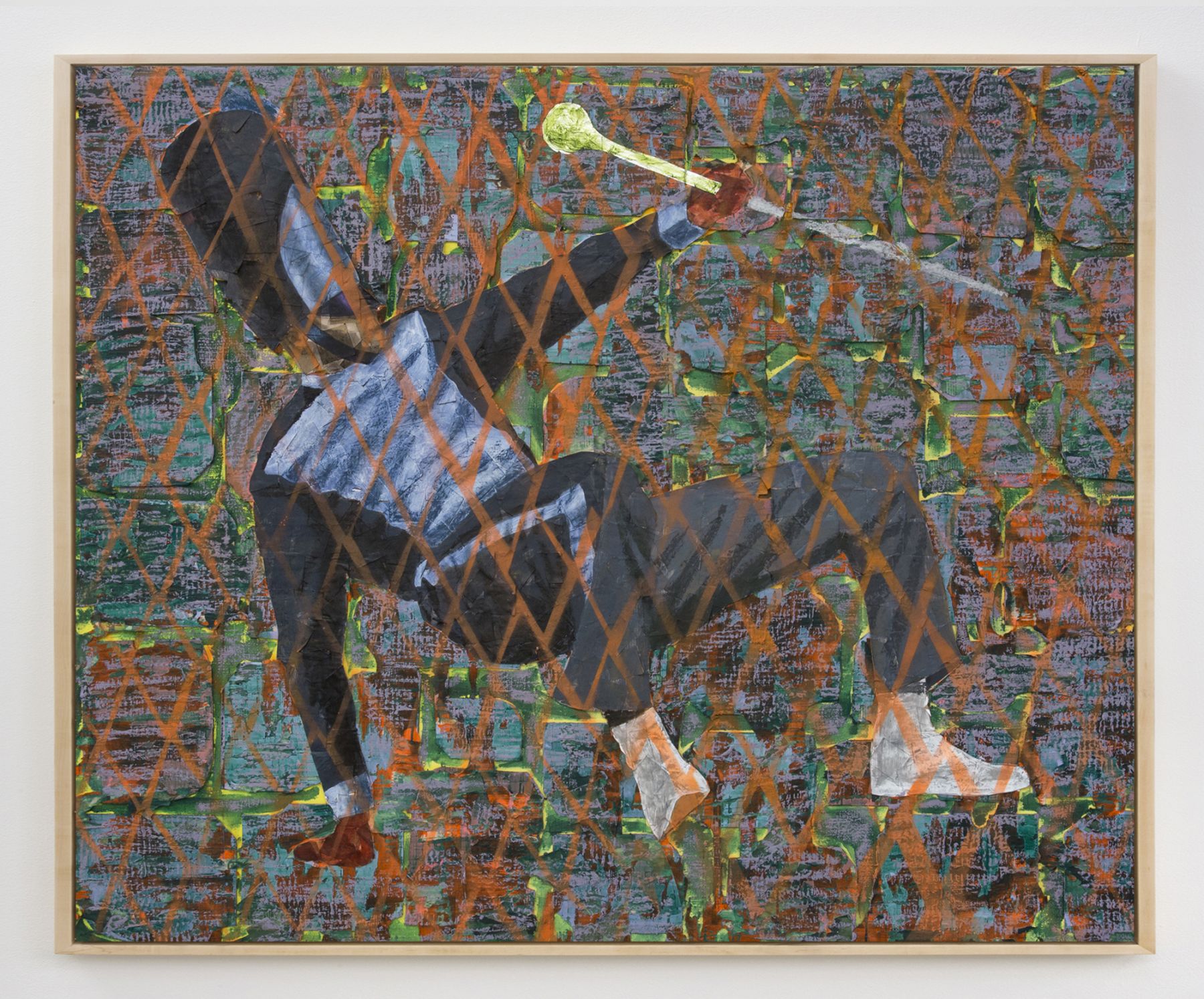 Derek Fordjour, Untitled