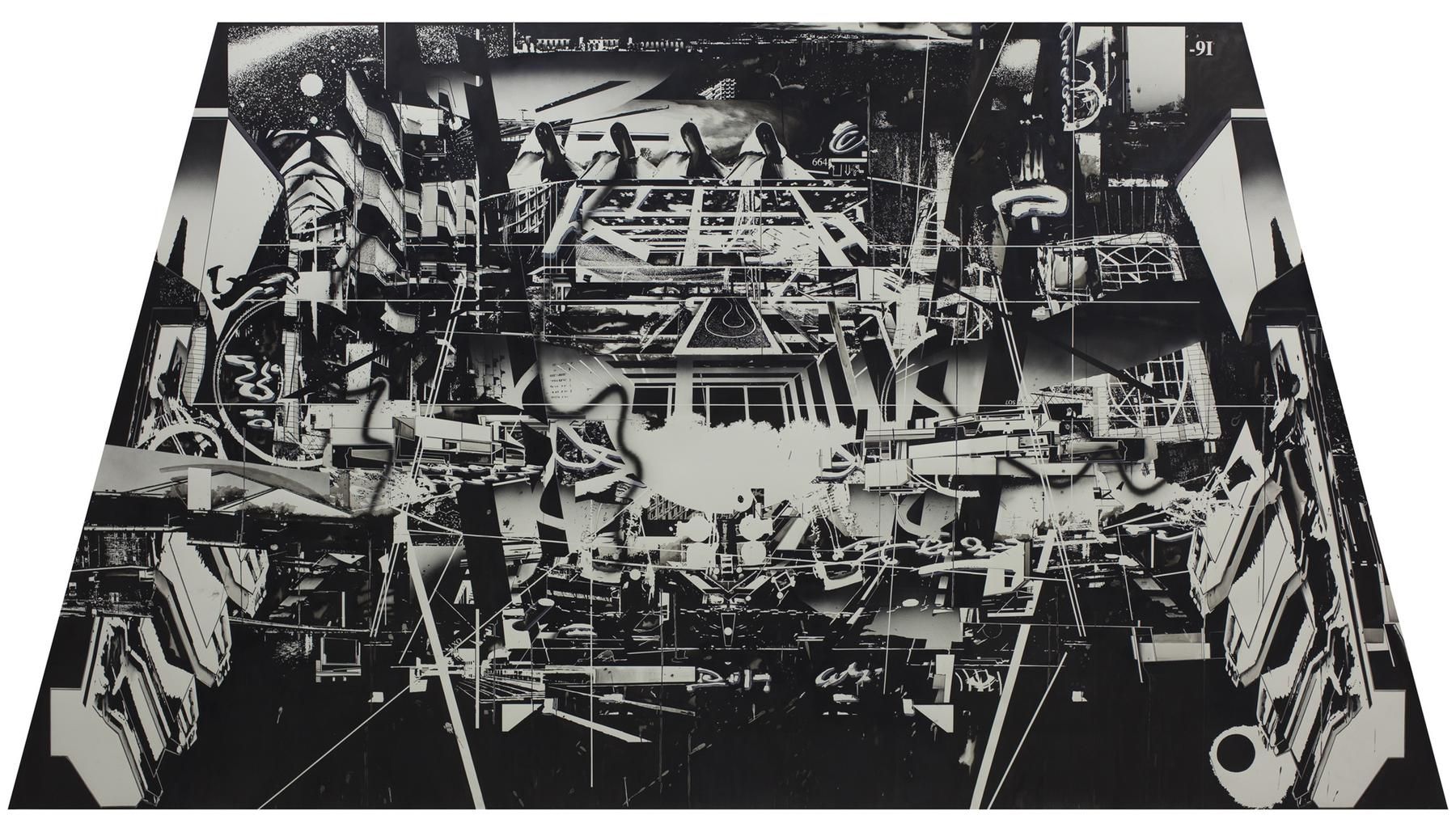 Entropy 2015 Black ink and charcoal on paper