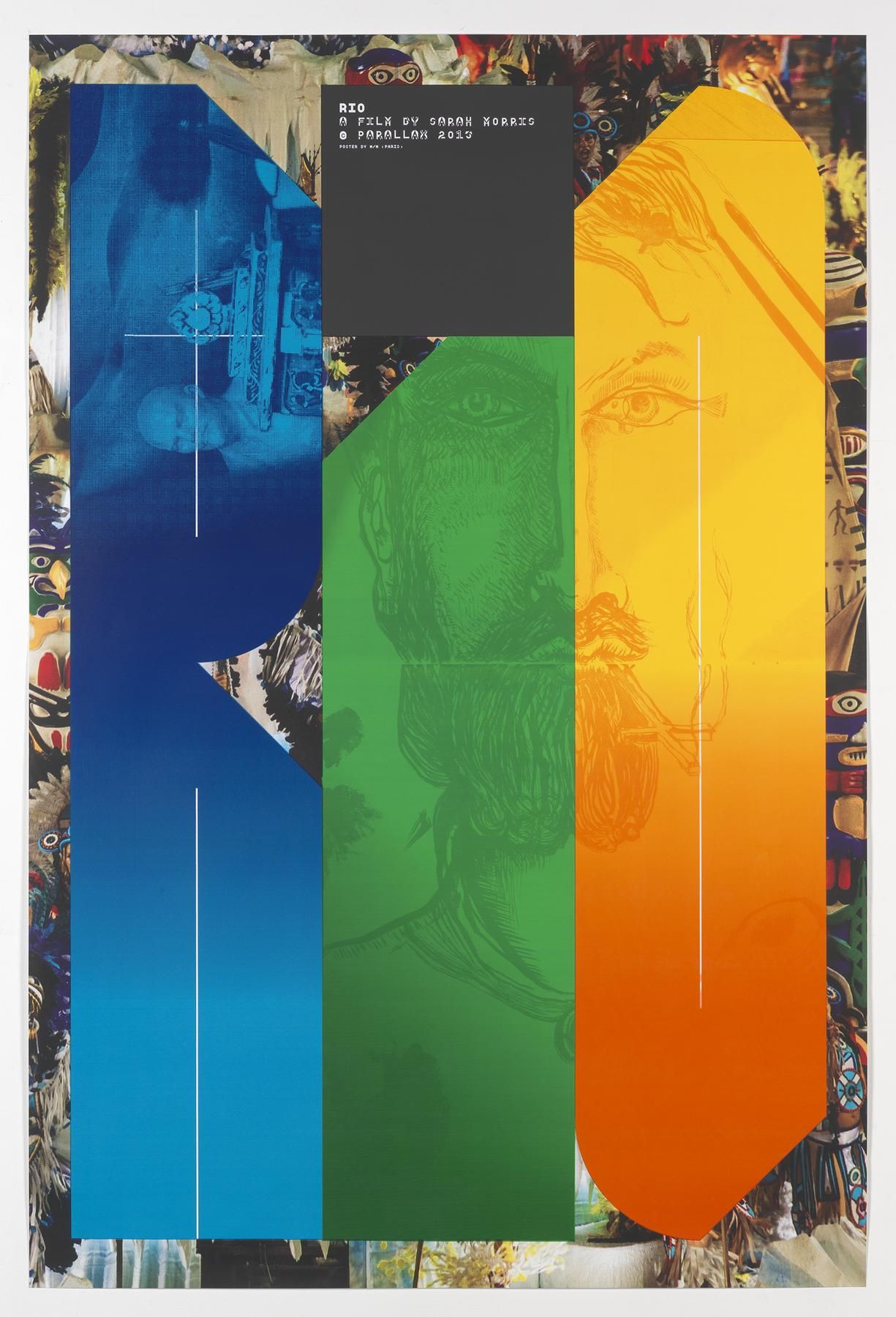 Sarah Morris in collaboration with M/M, Rio