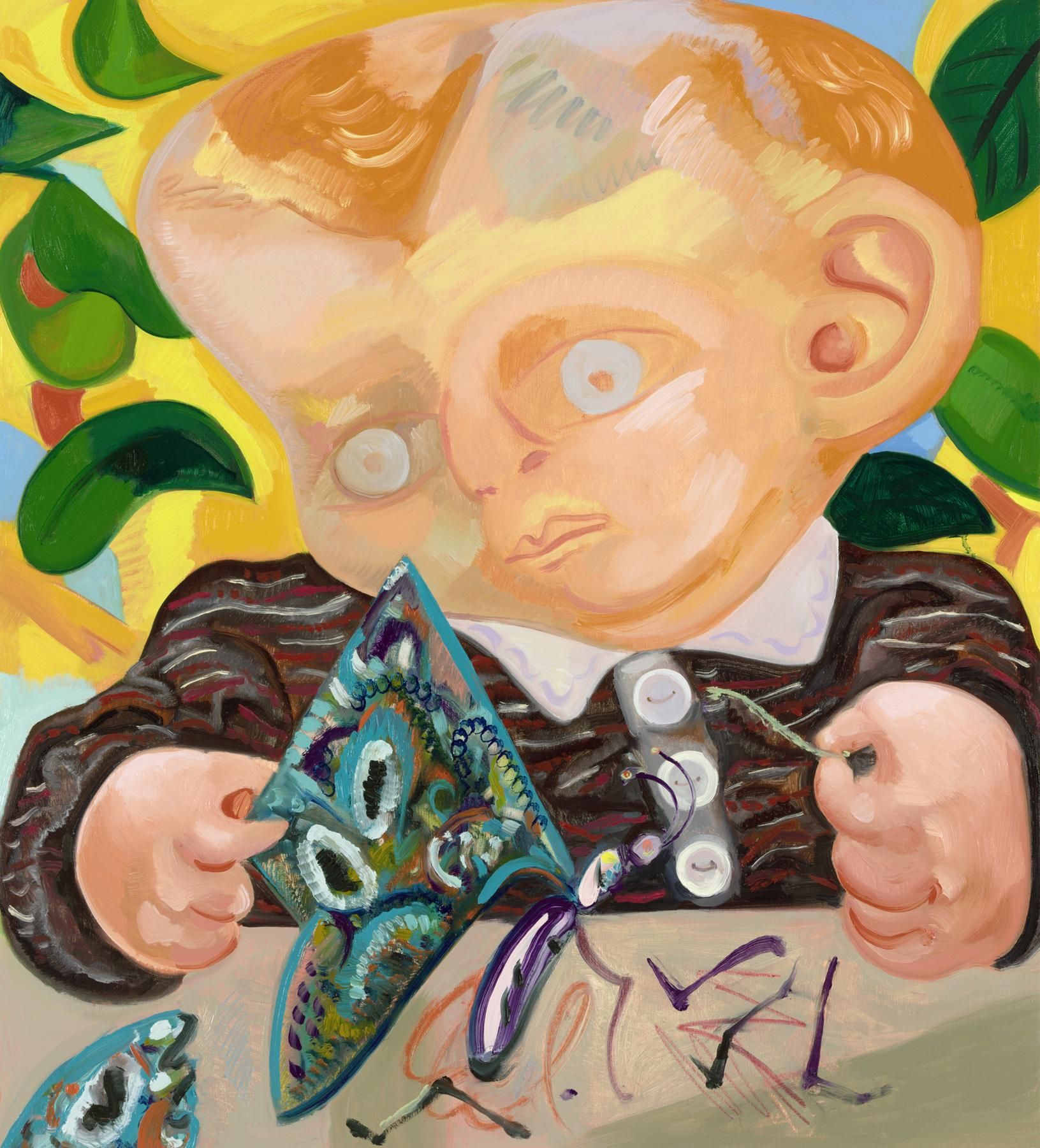 Butterfly 2012 Oil on canvas