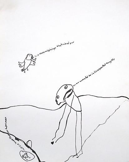 Untitled 2000 Ink on paper