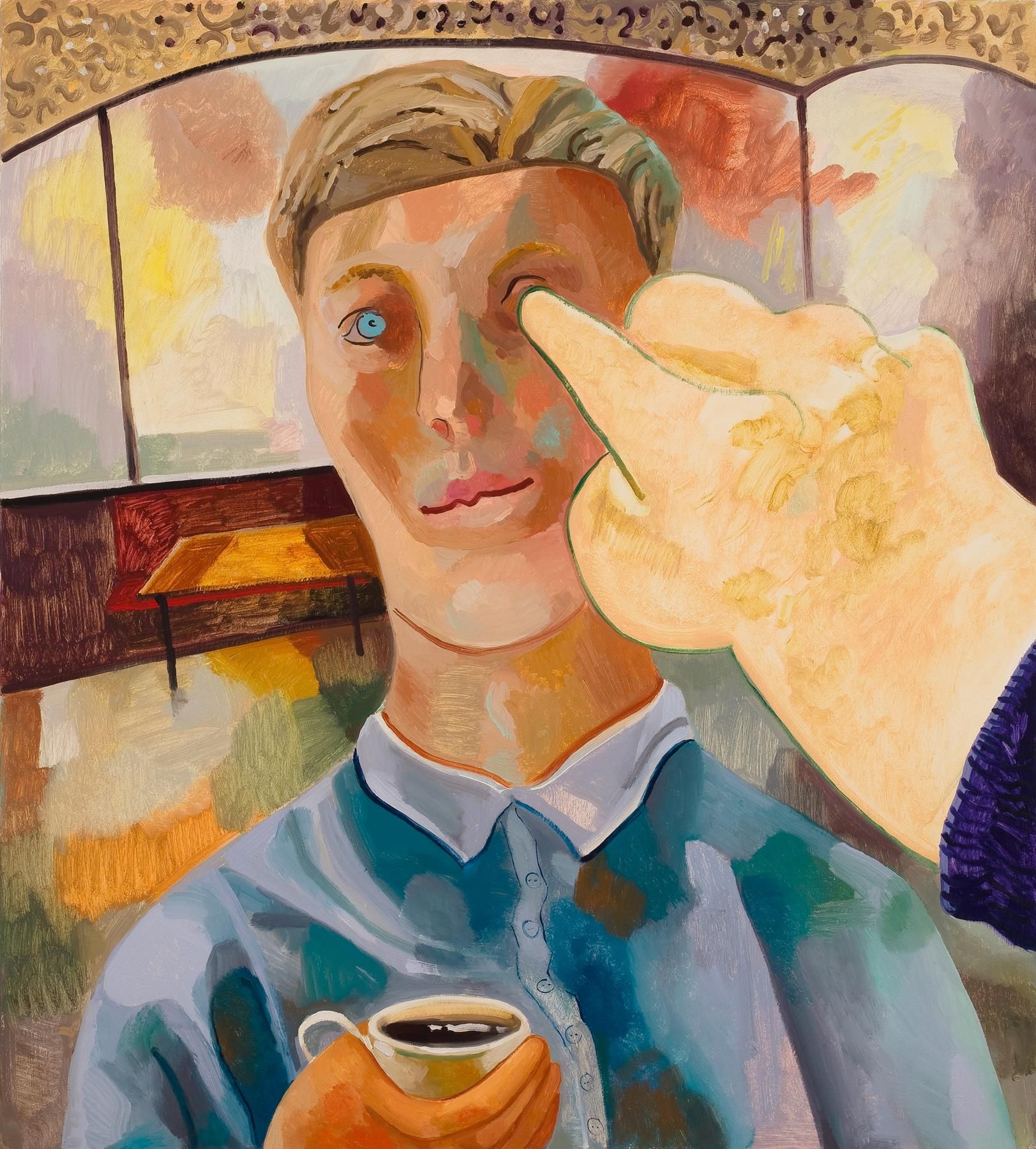 Poke 2010 Oil on canvas